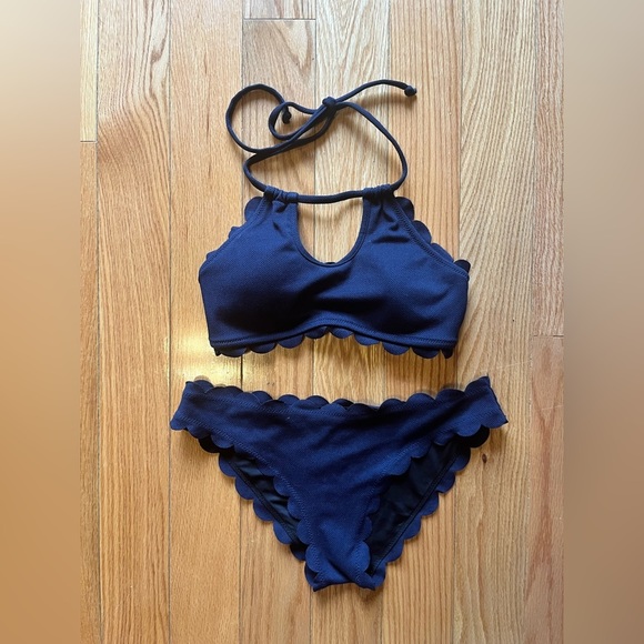 Navy Blue Cupshe Swim Suit - Picture 5 of 6